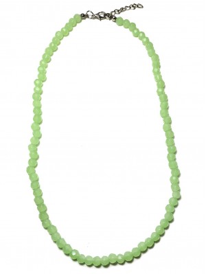 Бусы из хризопраза (синтетического)