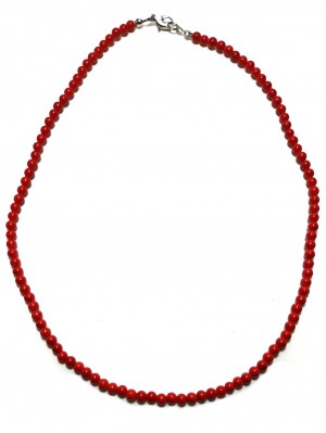Бусы из коралла