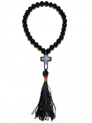 Чётки православные из чёрного агата