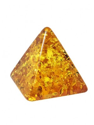 Пирамида из бернита (сплав смол и янтаря)