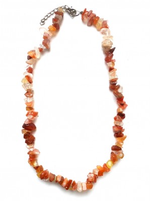 Бусы из сердолика (сардоникса, карнеола) 