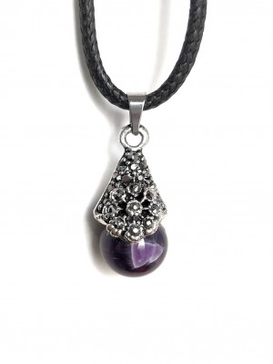 Подвеска с аметистом