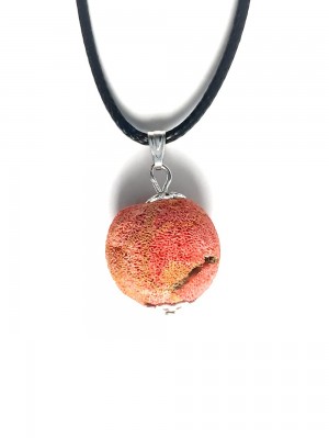 Подвеска с губчатым кораллом (морским бамбуком) Подвеска с губчатым кораллом (морским бамбуком)