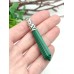 Брелок маятник из малахита (синтетического)