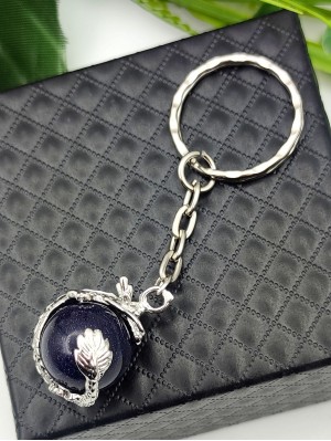 Брелок Дракон с синтетическим авантюрином Каирская ночь