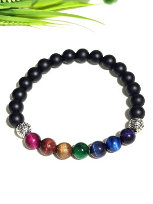 Браслет 7 Чакр с тигровым глазом