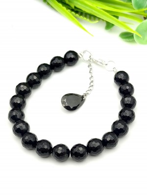 Браслет из агата с огранкой