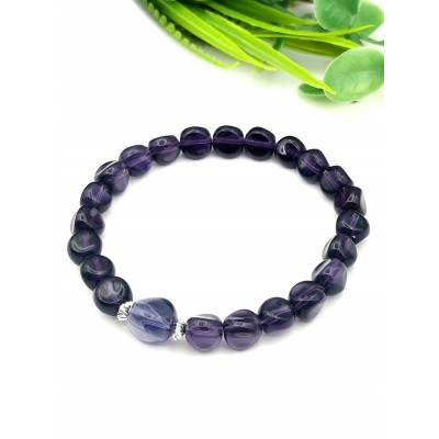 Браслет из аметиста (синтетического)