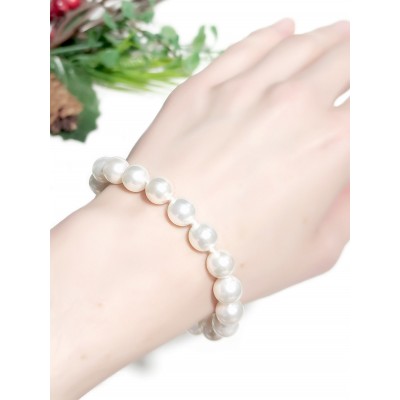 Браслет из белого жемчуга Майорка