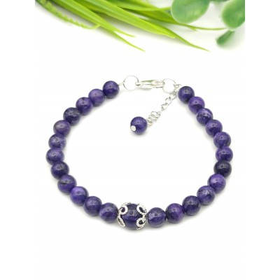 Браслет из чароита ("русского" камня)