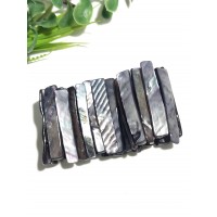 Браслет из серого перламутра