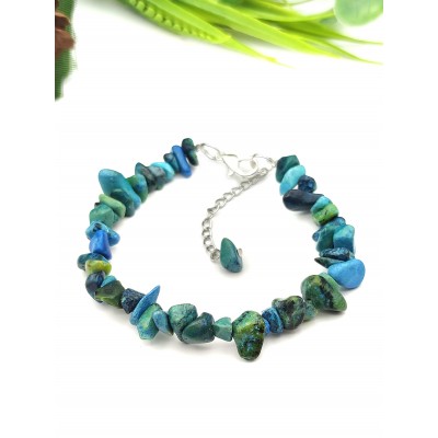 Браслет из хризоколлы
