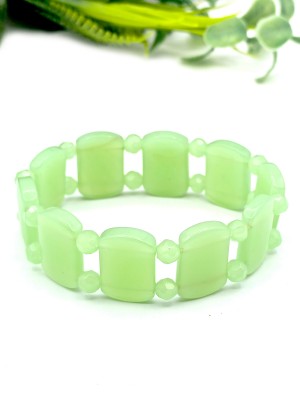 Браслет из хризопраза (синтетического)