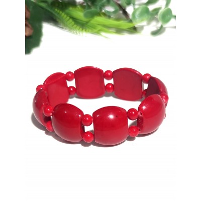 Браслет из красных кораллов