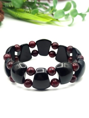 Браслет из агата и коралла Браслет из агата и коралла