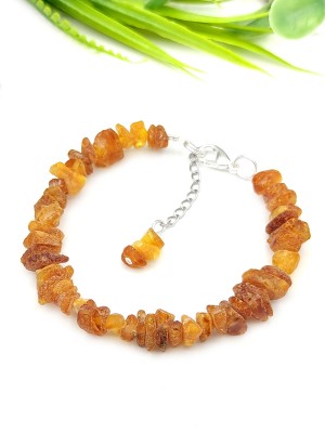 Браслет из лечебного необработанного янтаря