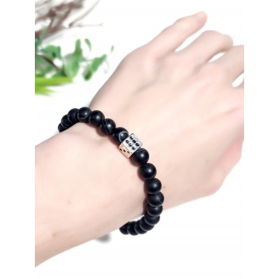 Браслет из матового оникса Браслет из матового оникса