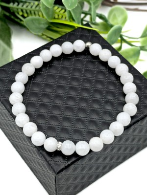 Браслет из натурального лунного камня