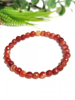 Браслет из сердолика (сардоникса)