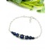 Браслет с синим тигровым глазом