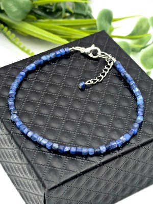 Браслет из содалита с огранкой