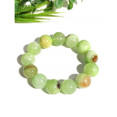 Браслет из зеленого оникса