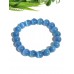 Браслет из голубого кошачьего глаза (синтетического)