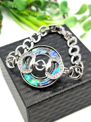 Браслет с халиотисом