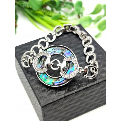 Браслет с халиотисом