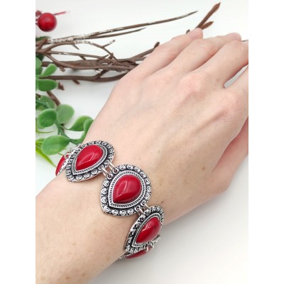 Браслет с кораллами Браслет с кораллами