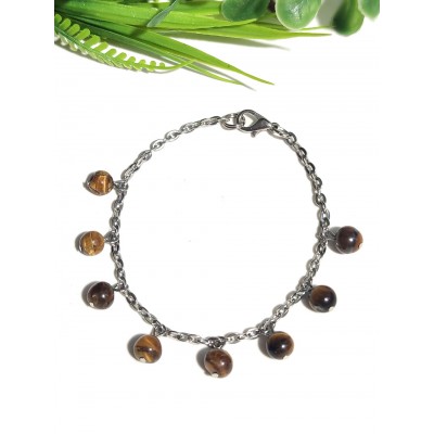 Браслет с тигровым глазом