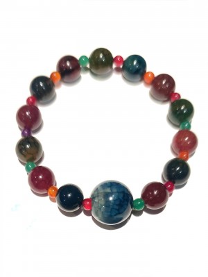 Браслет из агата "Вены дракона"