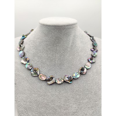 Бусы из халиотиса (перламутра)