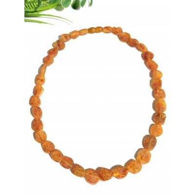 Бусы лечебные из необработанного янтаря
