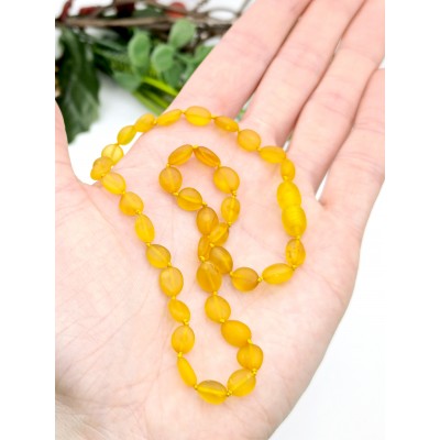 Бусы детские лечебные из янтаря (цельного), под заказ (2-3 дня)