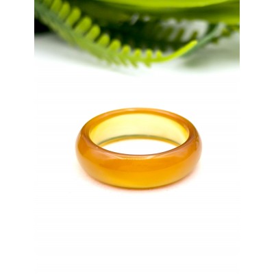 Кольцо из сердолика без оправы
