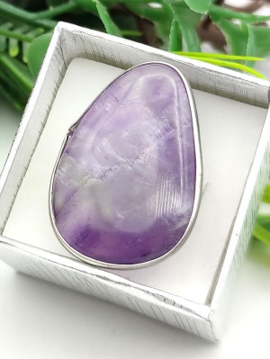 Кольцо с аметистом