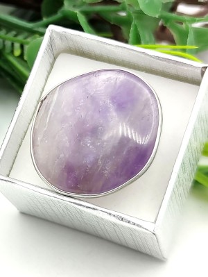 Кольцо с аметистом