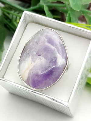 Кольцо с аметистом