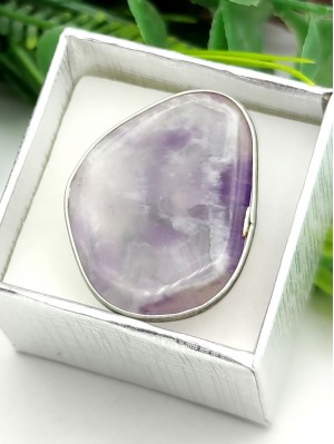 Кольцо с аметистом