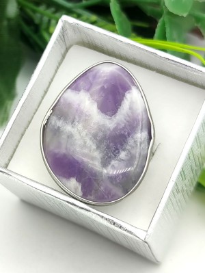 Кольцо с аметистом