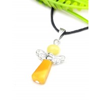 Подвеска Ангел из королевского янтаря