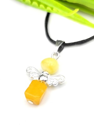 Подвеска Ангел из королевского янтаря