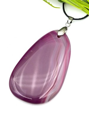 Подвеска из фиолетового агата