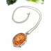 Подвеска из бернита (сплав смол и янтаря)