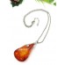 Подвеска из бернита (сплав смол и янтаря)
