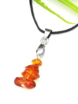 Подвеска из коньячного янтаря