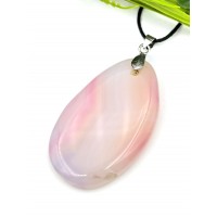 Подвеска из розового агата