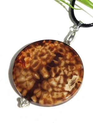 Подвеска из тигрового агата