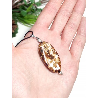 Подвеска из тигрового агата